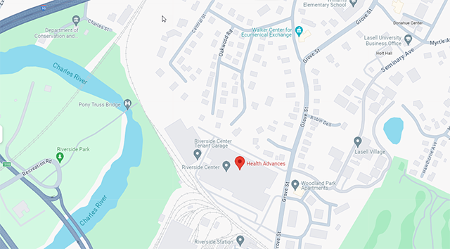 Map of Health Advances LLC in Boston