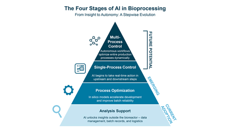 The Evolution of AI in Bioprocessing: From Data Analysis to Autonomous Workflows